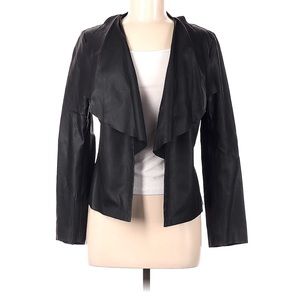 Zara Basic Faux Leather Dress Jacket